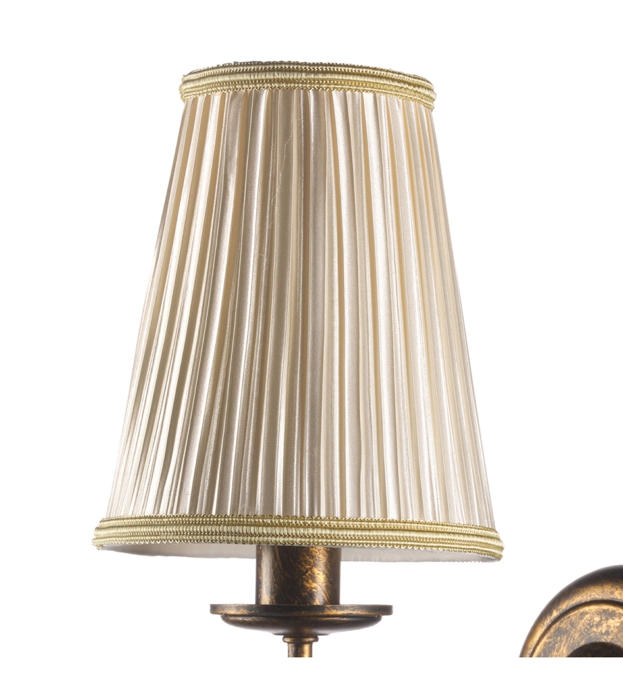 APPLIQUE 1 LUCE ONLI "DELIA" BRONZO E14